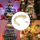 Maxbell Christmas Fairy Lights Glow Ribbon Lights for Outdoor Xmas Tree Decoration