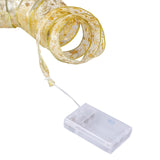 Maxbell Christmas Fairy Lights Glow Ribbon Lights for Outdoor Xmas Tree Decoration