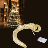 Maxbell Christmas Fairy Lights Glow Ribbon Lights for Outdoor Xmas Tree Decoration