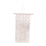 Maxbell Macrame Wall Hanging Storage Basket Hanger Holder for Nursery Decoration 67CMX33CM