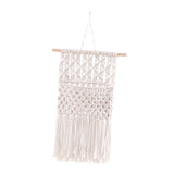 Maxbell Macrame Wall Hanging Storage Basket Hanger Holder for Nursery Decoration 67CMX33CM