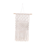 Maxbell Macrame Wall Hanging Storage Basket Hanger Holder for Nursery Decoration 67CMX33CM