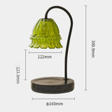 Maxbell Candle Warmer Lamp Bedside Lights Marble Lamp for Home Study Room Gift