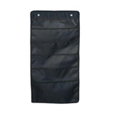 Maxbell Wall Hanging Storage Bag Magazine Holder Heavy Duty for Office Closet 5 Pockets Black