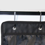Maxbell Wall Hanging Storage Bag Magazine Holder Heavy Duty for Office Closet Black 10 Pockets
