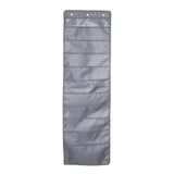 Maxbell Wall Hanging Storage Bag Magazine Holder Heavy Duty for Office Closet Grey 10 Pockets