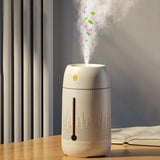 Maxbell Desktop Humidifier Mist Maker Night Light Indoor USB Silent for Bedroom Home White