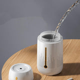 Maxbell Desktop Humidifier Mist Maker Night Light Indoor USB Silent for Bedroom Home White