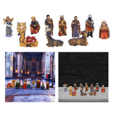 Maxbell 11x Birth Nativity Scene Tabletop Catholic Decoration Collection