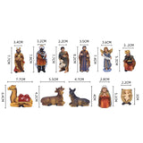 Maxbell 11x Birth Nativity Scene Tabletop Catholic Decoration Collection