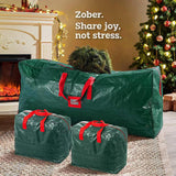 Maxbell Christmas Storage Bag Durable Carrying Holder Tote for Holiday Party Xmas