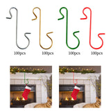 Maxbell 100x Christmas Ornament Hooks Christmas Tree Hangers Heavy Duty Home Silver