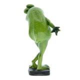 Maxbell Modern Frog Figurine Desktop Bookshelf Craft for Gift Restaurant Holiday