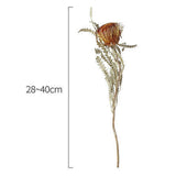 Maxbell Boho Dried Flower Cake Topper DIY Bouquet Prop for Home Wedding Outdoor