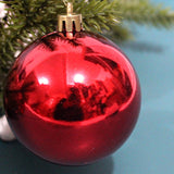 Maxbell 100Pcs Christmas Ball Ornaments Tree Decoration Engagement Festive Red