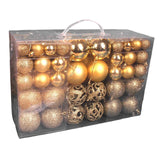 Maxbell 100Pcs Christmas Ball Ornaments Tree Decoration Engagement Festive Gold