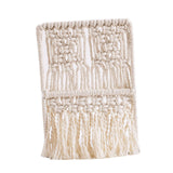 Maxbell Boho Macrame Bookends Bookshelf Stopper Holder Organiser Vinyl Records Pattern
