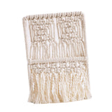 Maxbell Boho Macrame Bookends Bookshelf Stopper Holder Organiser Vinyl Records Pattern