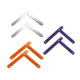 Maxbell 2x Folding Step Ladder Hinge Attachment Stepladders Tie Rod Replacement Kit White