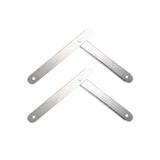 Maxbell 2x Folding Step Ladder Hinge Attachment Stepladders Tie Rod Replacement Kit White