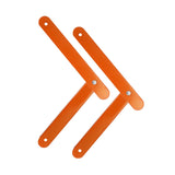 Maxbell 2x Folding Step Ladder Hinge Attachment Stepladders Tie Rod Replacement Kit Orange