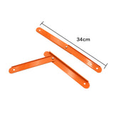 Maxbell 2x Folding Step Ladder Hinge Attachment Stepladders Tie Rod Replacement Kit Orange