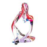 Maxbell Thinker Statue Figurine Sculpture Collectible for Table Bookshelf Decoration 7.7cmx5.6cmx12cm