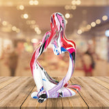 Maxbell Thinker Statue Figurine Sculpture Collectible for Table Bookshelf Decoration 7.7cmx5.6cmx12cm