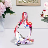 Maxbell Thinker Statue Figurine Sculpture Collectible for Table Bookshelf Decoration 7.7cmx5.6cmx12cm