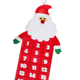 Maxbell Advent Calendar Decoration Fabric Reusable Home Indoor Door Elder