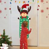 Maxbell Advent Calendar Decoration Fabric Reusable Home Indoor Door Elder
