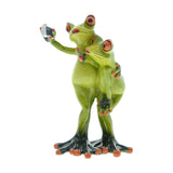 Maxbell Frog Collectible Creative Decoration Craft for Bathroom Table Stand