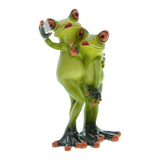 Maxbell Frog Collectible Creative Decoration Craft for Bathroom Table Stand