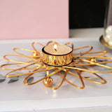 Maxbell Candle Holder Candle Stand Candlestick for Living Room Home Decor 12cmx12cmx2.5cm