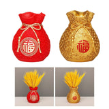 Maxbell Resin Flower Vases Tabletop Centerpieces Flower Pot Collection for Wedding Red