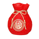 Maxbell Resin Flower Vases Tabletop Centerpieces Flower Pot Collection for Wedding Red