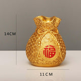 Maxbell Resin Flower Vases Tabletop Centerpieces Flower Pot Collection for Wedding Gold