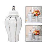 Maxbell Modern Ginger Jar Handicraft Centerpiece with Lid for Decor Display
