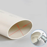 Maxbell Offset Toilet Flange Extension Drain Pipe for Plumbing Drainage Systems 25cm