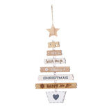 Maxbell Christmas Pendant Accessory Hanging Ornaments Decor for Party Supplies Beige