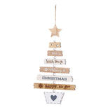 Maxbell Christmas Pendant Accessory Hanging Ornaments Decor for Party Supplies Beige