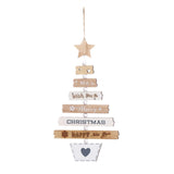 Maxbell Christmas Pendant Accessory Hanging Ornaments Decor for Party Supplies Beige
