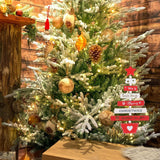 Maxbell Christmas Pendant Accessory Hanging Ornaments Decor for Party Supplies Red