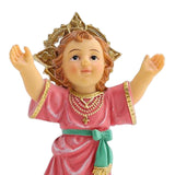 Maxbell Divino NiñO Estatua Jesus Gift Resin Crafts Catholic Divine Child Figurine