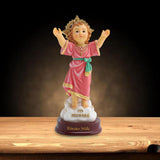 Maxbell Divino NiñO Estatua Jesus Gift Resin Crafts Catholic Divine Child Figurine
