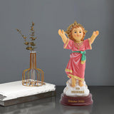 Maxbell Divino NiñO Estatua Jesus Gift Resin Crafts Catholic Divine Child Figurine