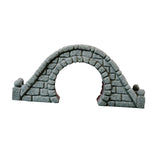 Maxbell Miniature Bridge Micro Landscape Ornament Arch Bridge Figurine Resin Craft StyleC