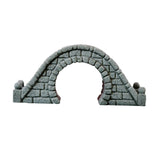 Maxbell Miniature Bridge Micro Landscape Ornament Arch Bridge Figurine Resin Craft StyleC