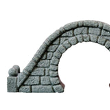 Maxbell Miniature Bridge Micro Landscape Ornament Arch Bridge Figurine Resin Craft StyleC