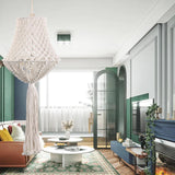 Maxbell Natural Bohemian Cotton Rope Lampshade Light Shade Fitting Home Decor Hotel